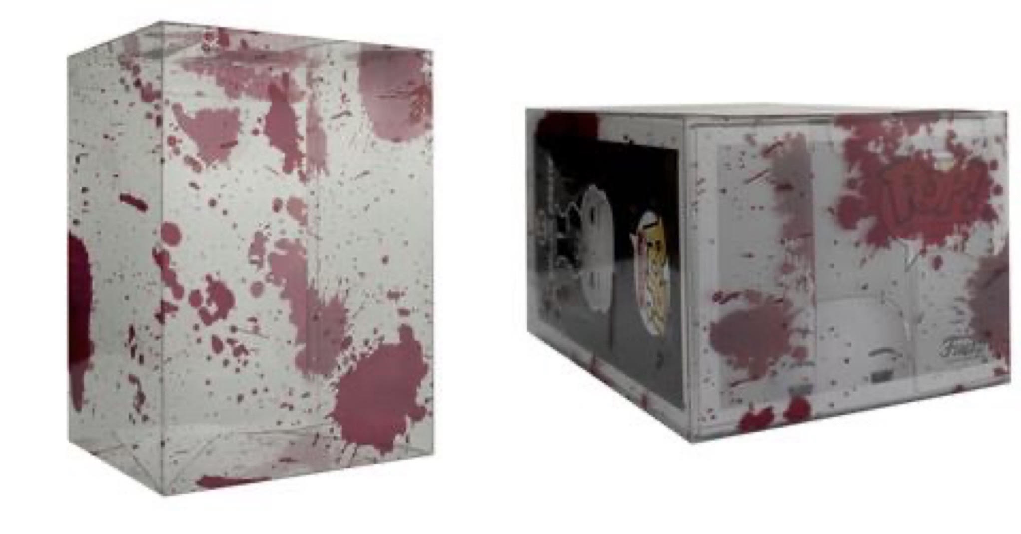 Pop Angel 0.45mm Standard 4-inch 5-Pack Blood Splatter Soft Protector 