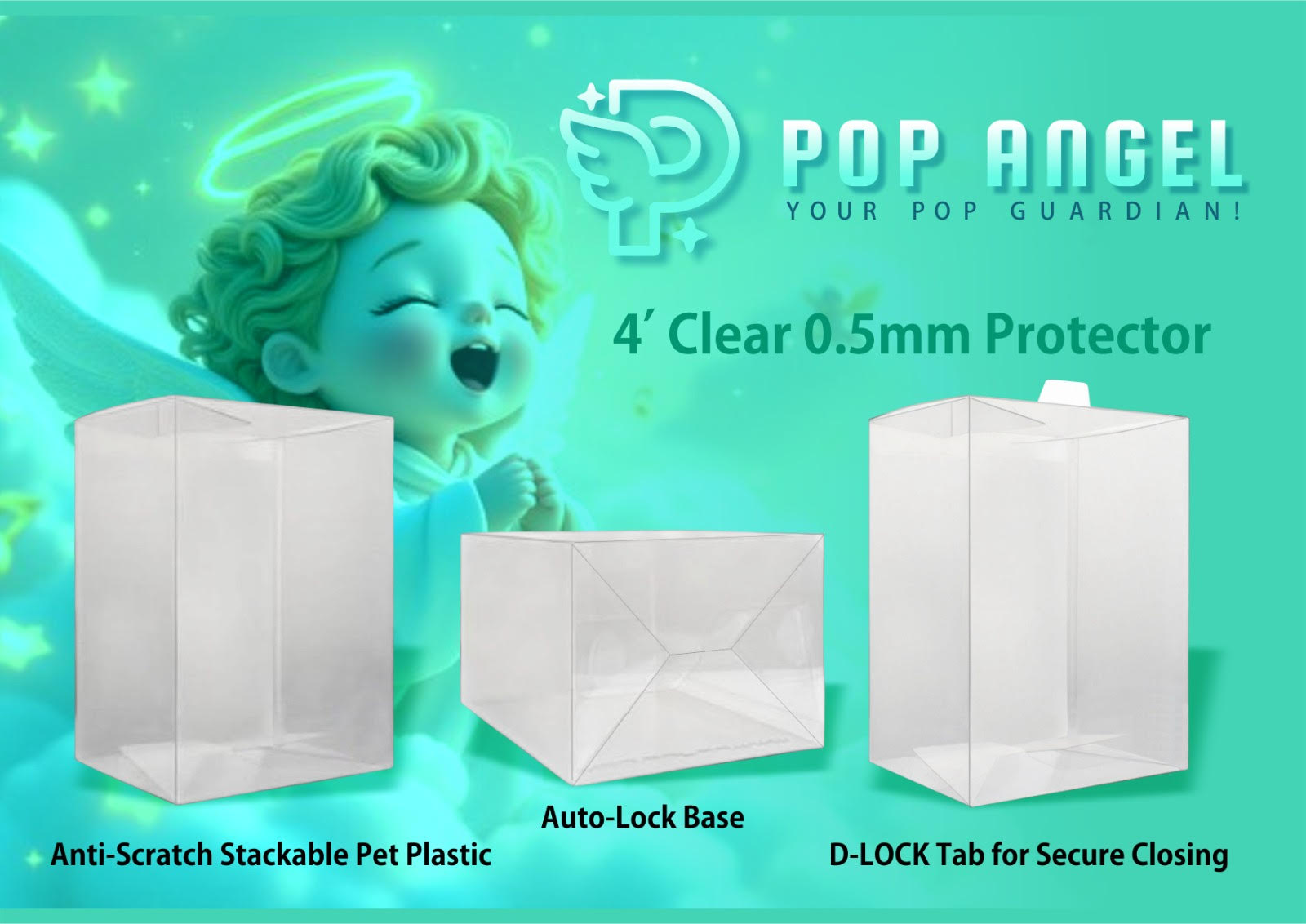 Pop Angel Logo 8